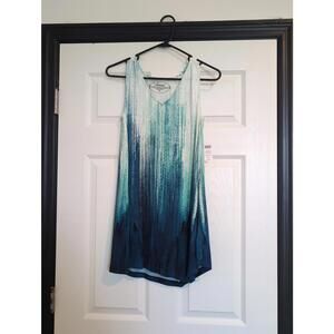 Small NWT Soma blue/teal tunic top